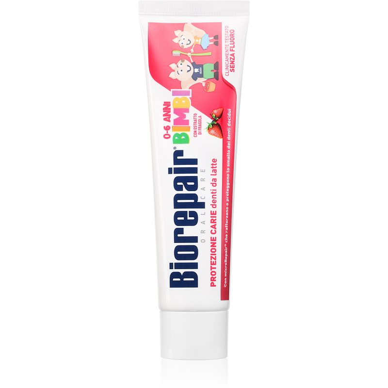 Biorepair Kids 0-6 Years fogkrém gyermekeknek Strawberry 50 ml-Ár