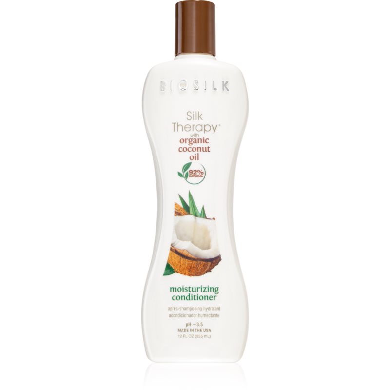 Biosilk Silk Therapy Natural Coconut Oil hidratáló kondicionáló kókuszolajjal 355 ml-Ár