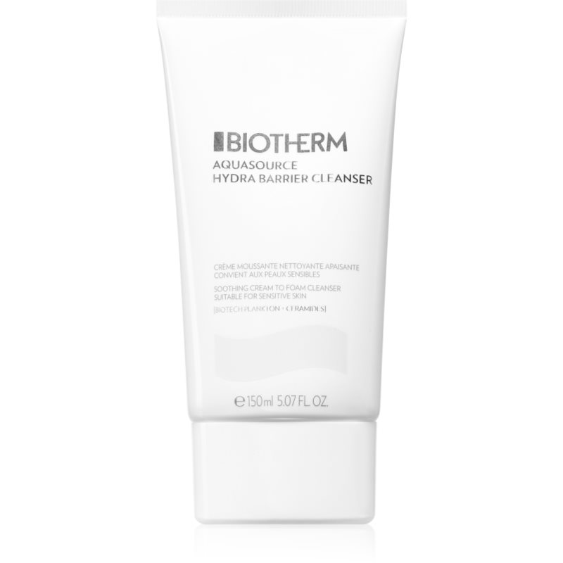Biotherm Aquasource Hydra Barrier Cleanser tisztító gél az arcbőrre 150 ml