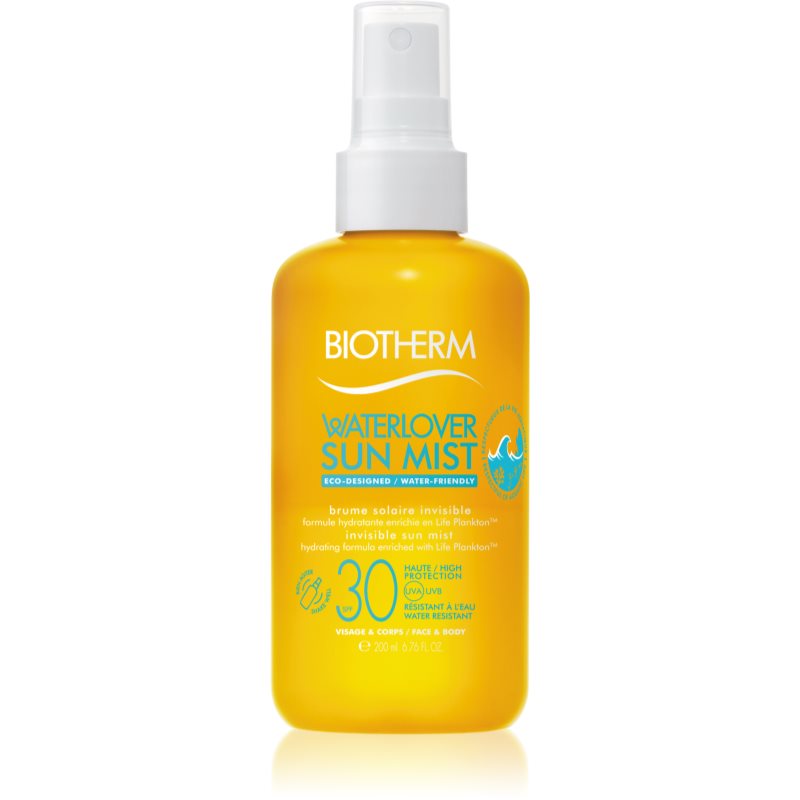 Biotherm Waterlover Sun Mist SPF 30 vízálló napozó krém SPF 30 200 ml-Eredeti
