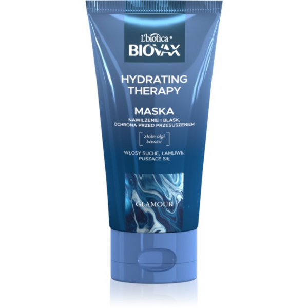 Biovax Glamour Hydrating Therapy hidratáló maszk száraz és rakoncátlan hajra 150 ml-ár