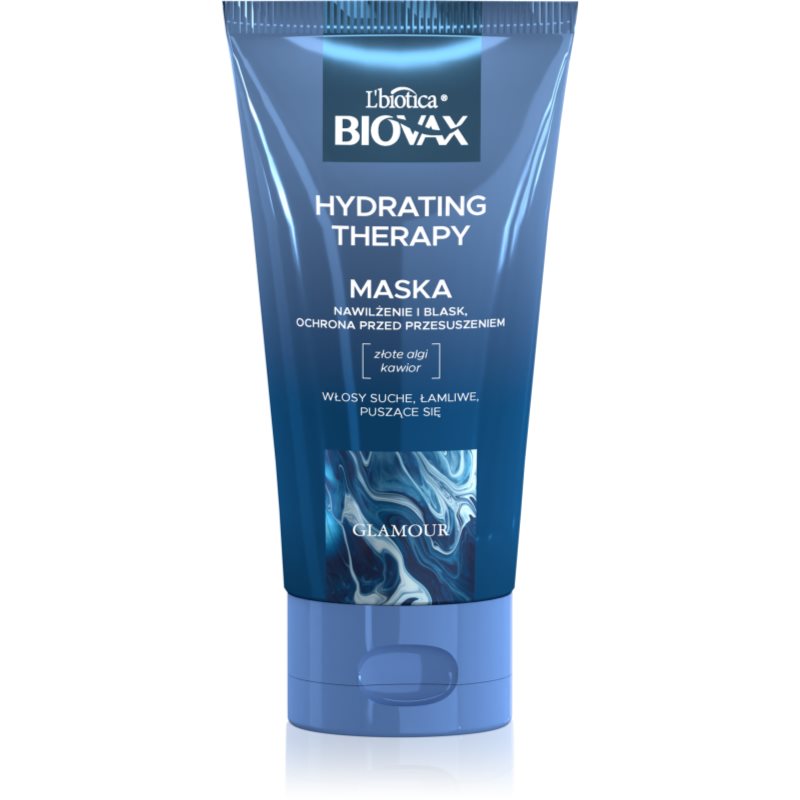 Biovax Glamour Hydrating Therapy hidratáló maszk száraz és rakoncátlan hajra 150 ml-ár