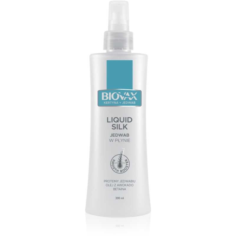 Biovax Keratin & Silk Smooth Booster hidratáló kondicionáló spray 200 ml