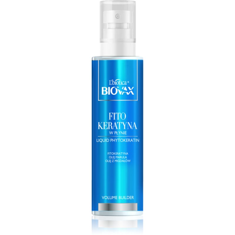 Biovax Liquid Phytokeratin öblítés nélküli kondicionáló a hajtérfogat növelésére 200 ml-ár