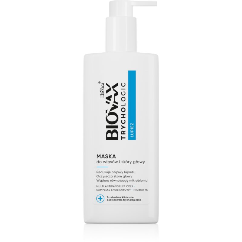 Biovax Trychologic Dandruff maszk a hajra és a fejbőrre 200 ml-ár