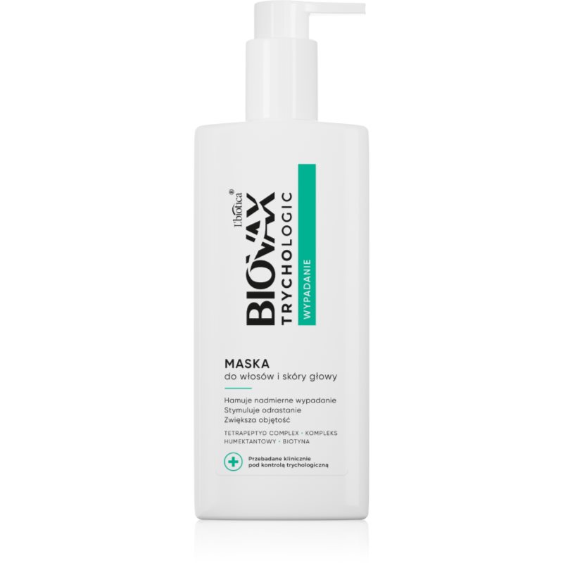 Biovax Trychologic Hair Loss hajnövekedést serkentő és hajhullás elleni maszk 200 ml-ár