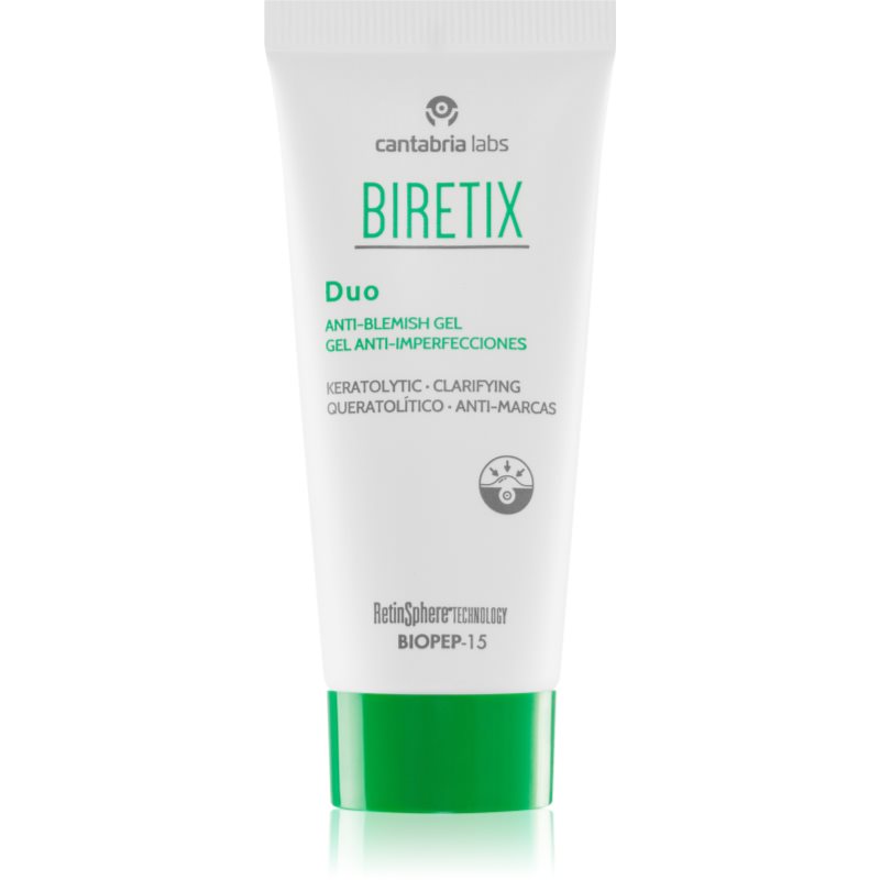 Biretix Treat Duo Anti-Blemish Gel kijavítja és megújítja az aknés és pattanásos bőr apró hibáit 30 ml-Ár