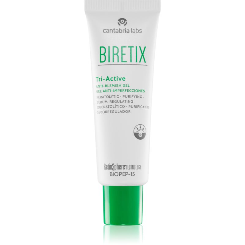Biretix Treat Tri Active Gel lokális gél pattanásokra a faggyútermelés szabályozására 50 ml-ár