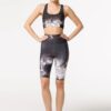 Bittersweet Paris Woman's Grunge Biker Shorts C-LPBS-Print BSPC08