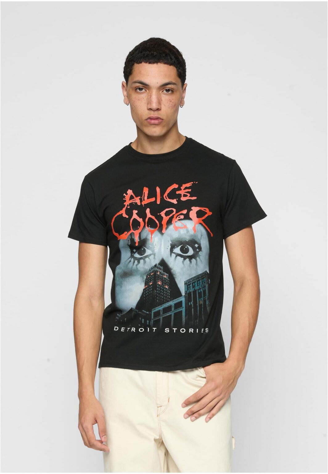 Black Alice Cooper T-shirt Detroit Stories