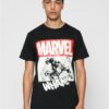 Black Avengers Smashing Hulk T-shirt