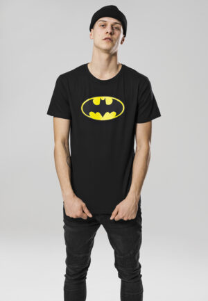Black Batman logo T-shirt