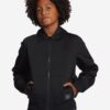 Black Boys Light Hooded Jacket DC Rowdy - Boys
