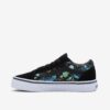 Black Boys Patterned Sneakers VANS UY Old Skool - Boys