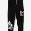 Black Boys Patterned Sweatpants Desigual Mickey - Boys