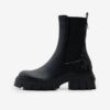 Black Desigual Base Chelsea Ankle Boots - Ladies