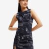 Black Dress Desigual Lea for Women - Women