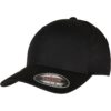 Black Flexfit Recycled Polyester Cap