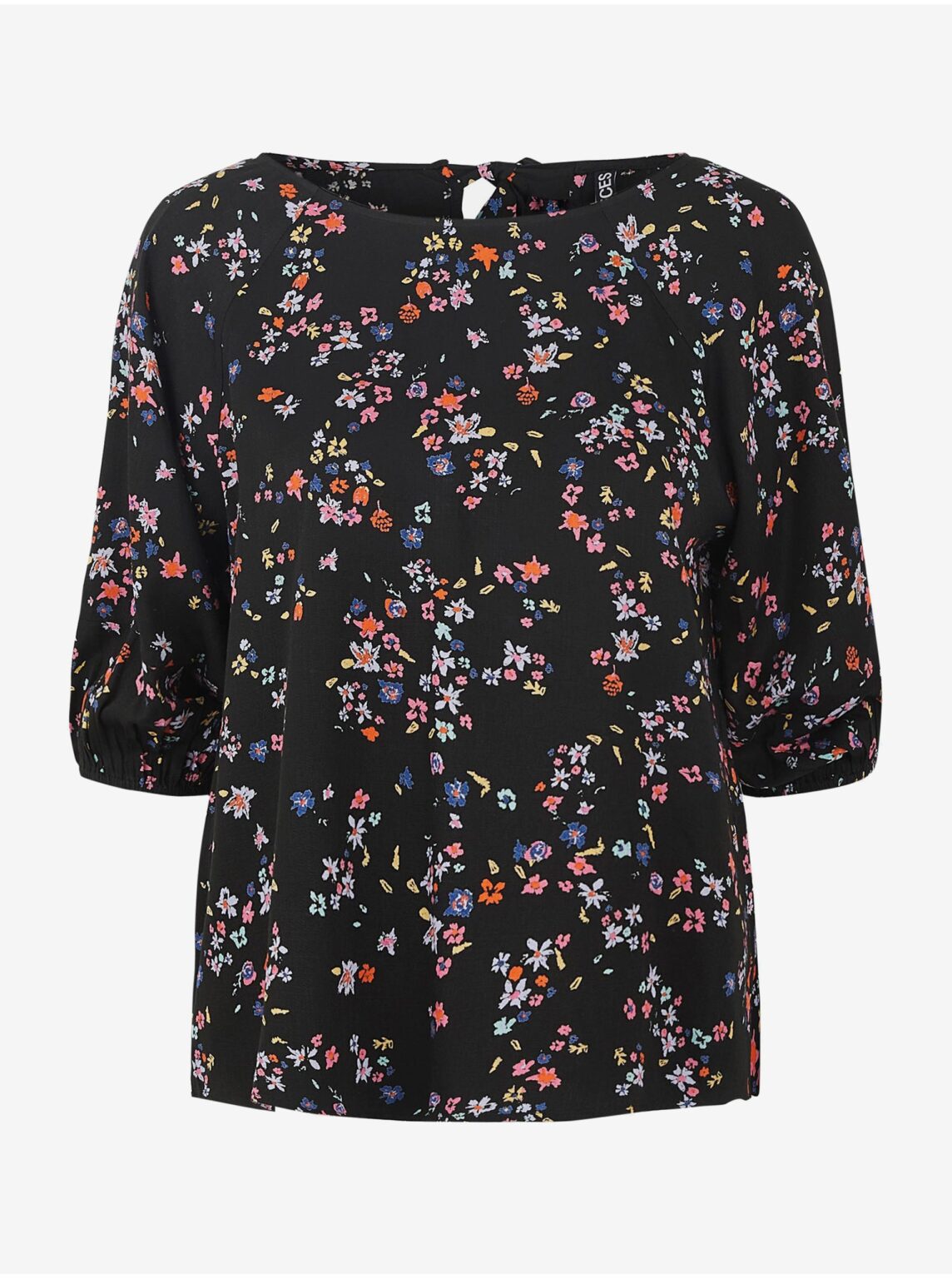 Black Floral Blouse Pieces Lala - Women