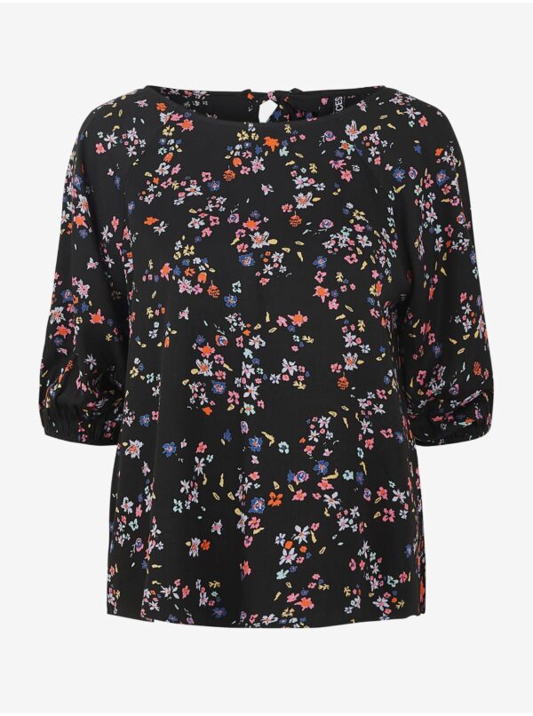 Black Floral Blouse Pieces Lala - Women