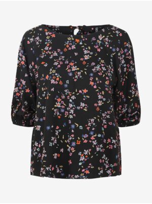 Black Floral Blouse Pieces Lala - Women