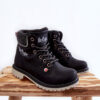 Black Girls' Ankle Boots Lee Cooper - Girls