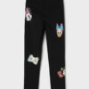 Black Girls' Patterned Leggings Name It Jerassa Minnie