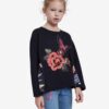 Black Girls T-Shirt Desigual TS Norwich - Girls