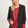 Black Jacket with 3/4 Sleeves VILA Her - Women