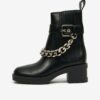 Black Ladies Ankle Boots Guess Parsle - Women