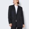 Black Ladies Jacket Noisy May Milla - Ladies