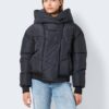 Black Ladies Quilted Jacket Noisy May Tally - Women