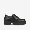 Black Leather Shoes for Geox Spherica - Ladies