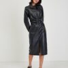 Black Leatherette Midishats ORSAY - Ladies