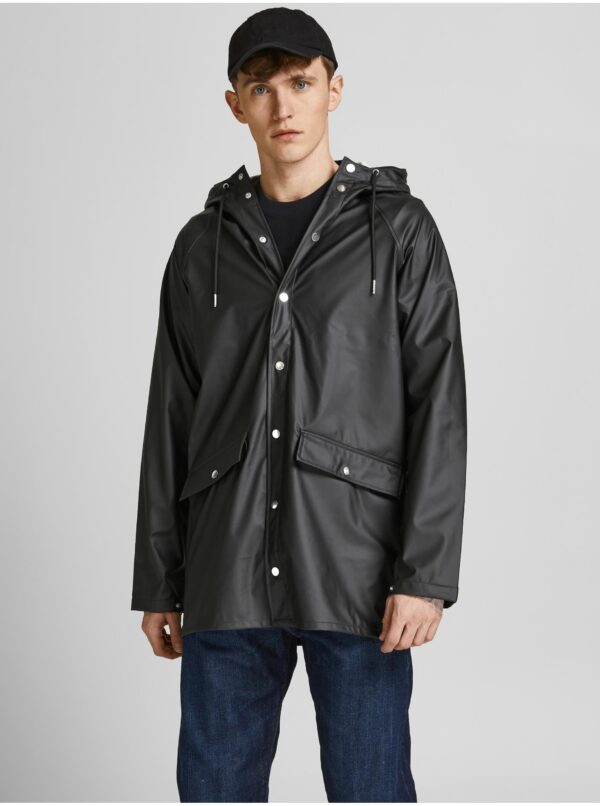 Black Light Jack & Jones Wins Hooded Jacket - Men