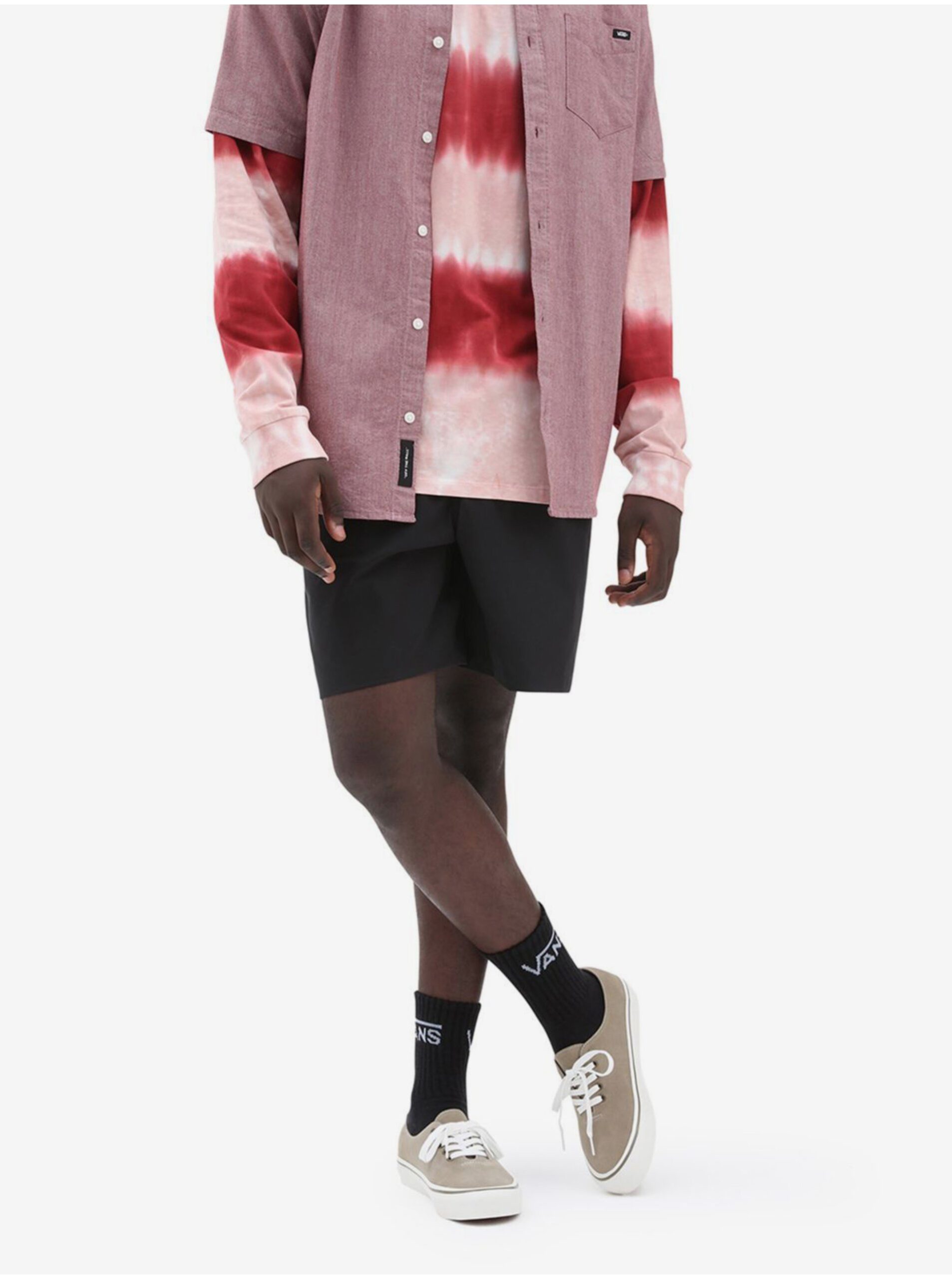 Black Men Shorts VANS Range Relaxed Sport Short - Men