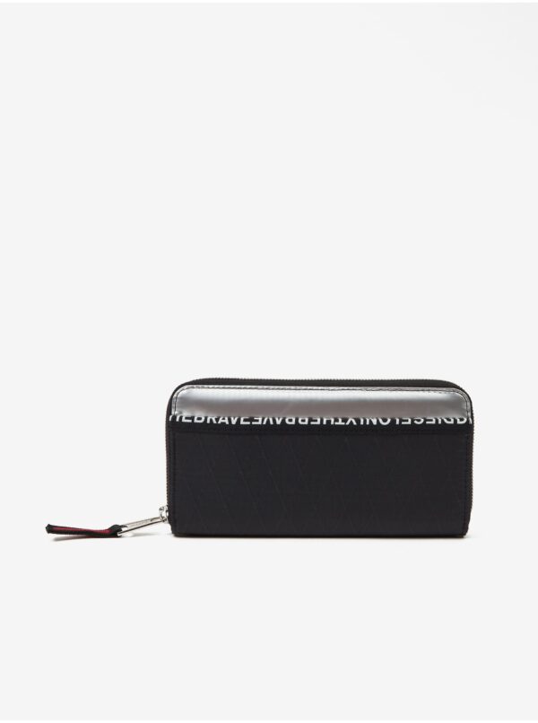 Black Men's Diesel Wallet - Men's