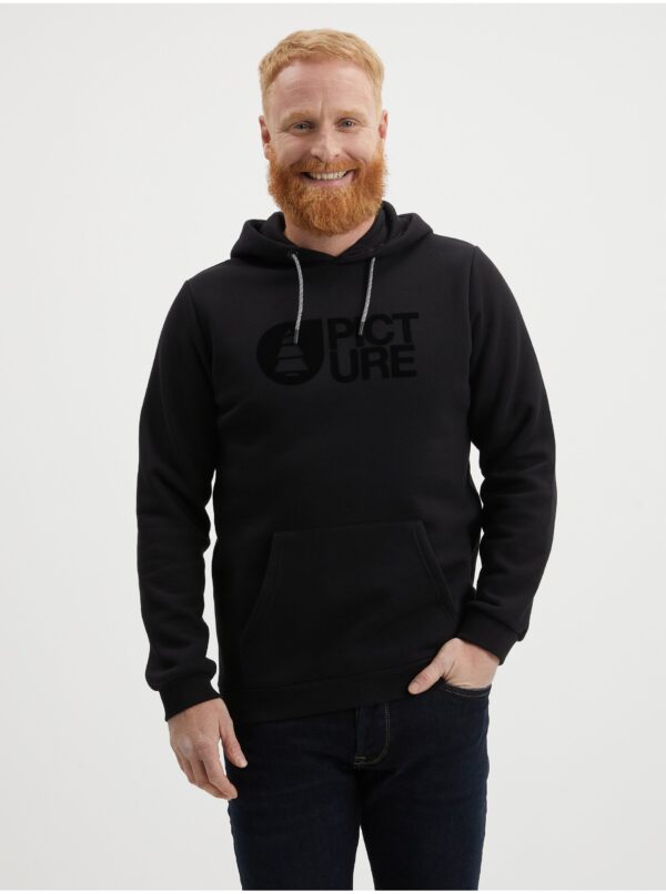Black Men's Hoodie Picture Flock - Men's