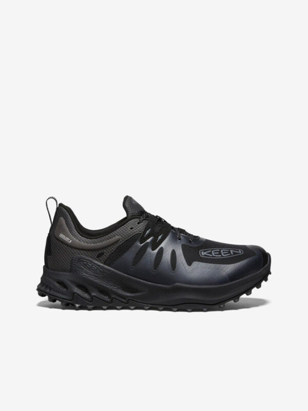 Black Men's Keen Zionic Waterproof Outdoor Sneakers