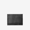 Black Men's Leather Jack & Jones Side Credit Card Case - Mens