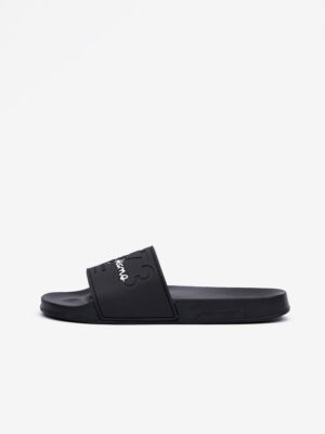 Black Men's Slippers Pepe Jeans Slider Young