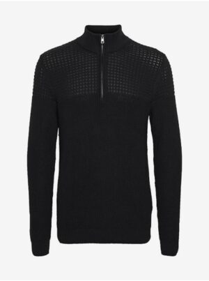Black Men's Sweater Blend - Men