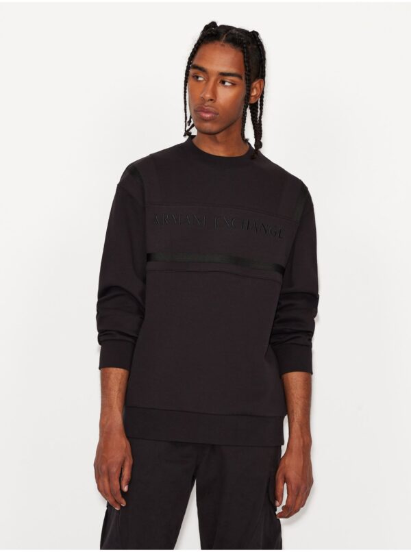 Black Men's Sweatshirt Armani Exchange - Men