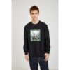 Black Men's Sweatshirt Diesel - Men