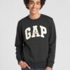 Black Men's Sweatshirt GAP Logo