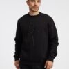 Black Mens Sweatshirt KARL LAGERFELD - Men