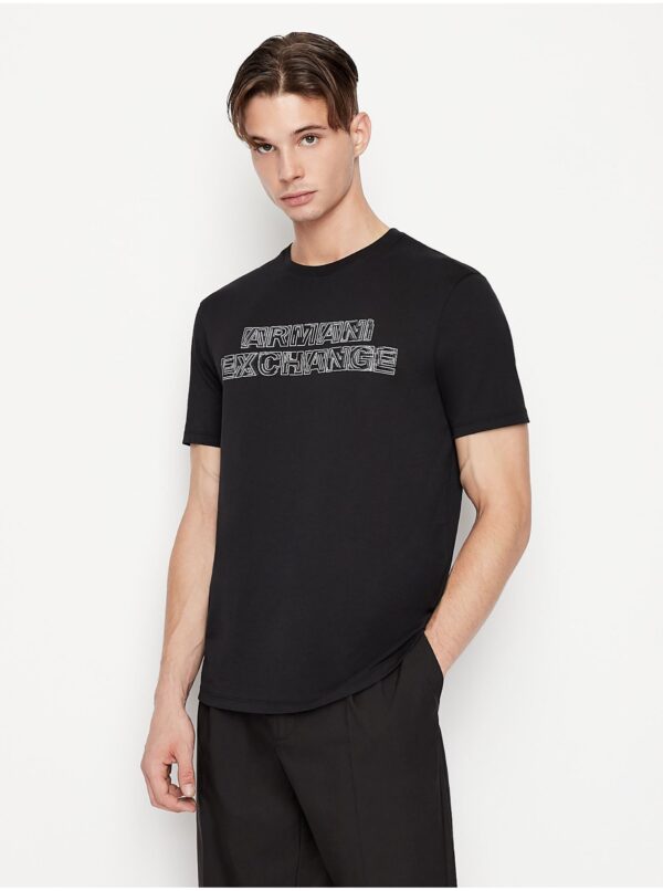 Black Men's T-Shirt Armani Exchange - Men's