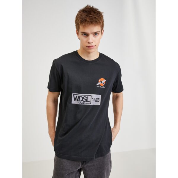 Black Men's T-Shirt Diesel - Men's