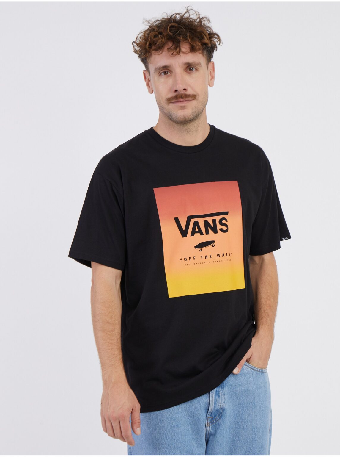 Black Men's T-Shirt VANS - Men