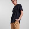 Black Oversize T-Shirt Pieces Rina - Women